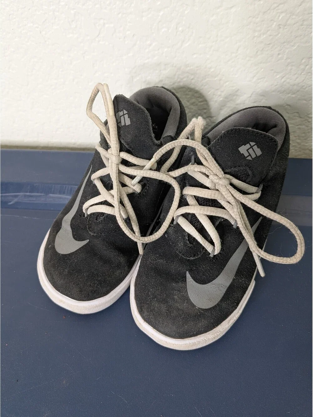 Nike KD Black Suede Basketball Sneakers Toddler Size 7C